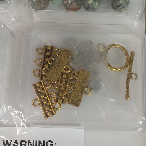 Annie's Simply Beads Kit of the Month Club Queen of the Nile Jewelry DIY Set - Picture 3 of 7